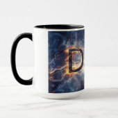 「パパ」デジタルアート マグカップ (左)