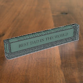 パパ デスクネームプレート (側面)