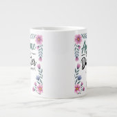 パパ&ドーターギフト | 娘素晴らしの芸術のように ジャンボコーヒーマグカップ (正面)