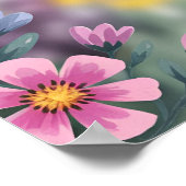 パパ&ドーターギフト | 娘素晴らしの芸術のように ポスター (角)