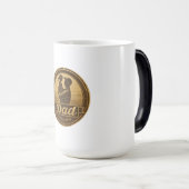 パパ&ドーターヴィンテージ抱擁マグカップ モーフィングマグカップ (正面右)