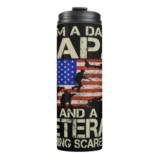 パパ、パパと退役軍人 タンブラー (正面)