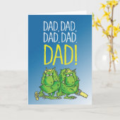 パパ、パパ、パパ......パパ!!! カード (黄色い花)