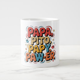 パパ ピト パピー パワー ジャンボコーヒーマグカップ
