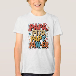 パパ ピト パピー パワー トライブレンドTシャツ