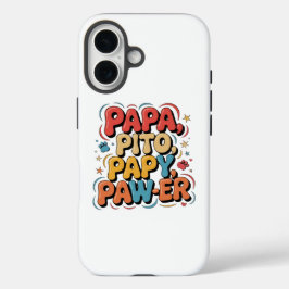 パパ ピト パピー パワー iPhone 16ケース