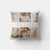「パパ」ファーザーズデイキッズコラージュ装飾用クッション クッション (正面)