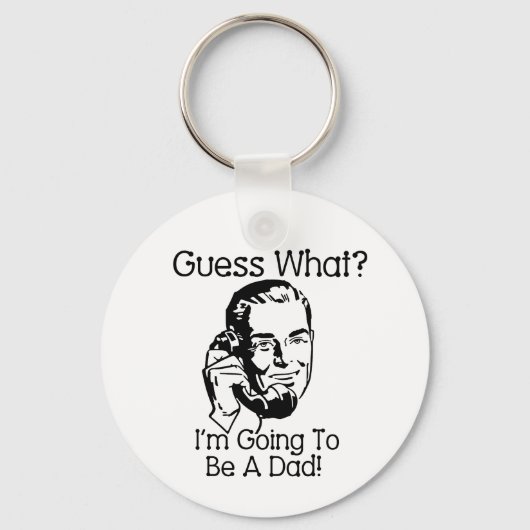 パパ・ブラック キーホルダー (正面)