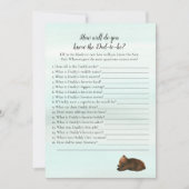 パパ・ベアーゲームを知最高のる森の冒険 招待状 (正面)