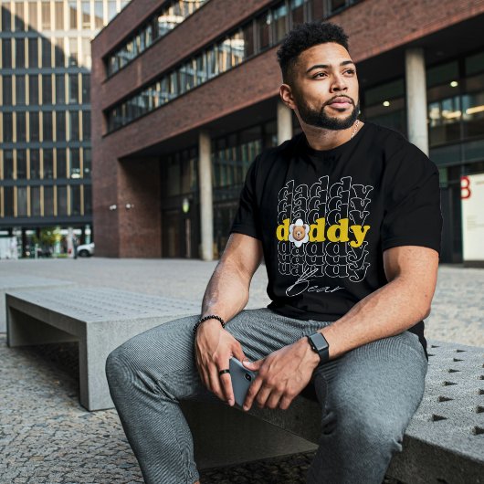 パパ・ベア、パパへの贈り物、幸せな父の日 Tシャツ