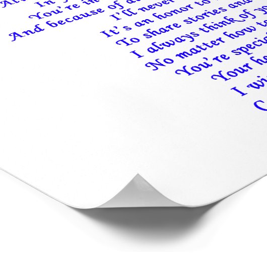 パパ ポスター (角)