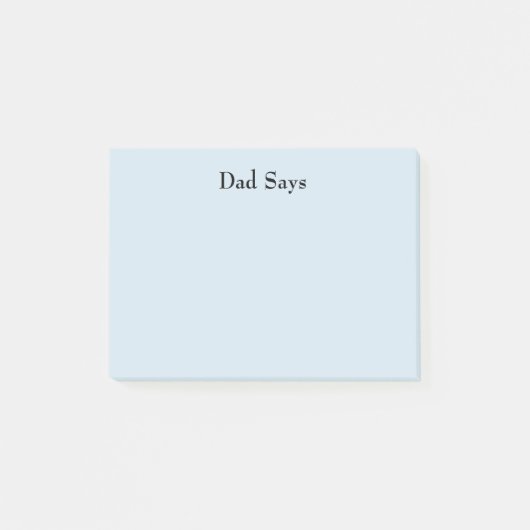 パパ ポストイット (正面)