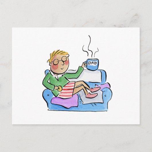 パパ ポストカード (正面)