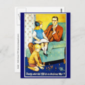 パパ？-ポストカード ポストカード (正面/裏面)