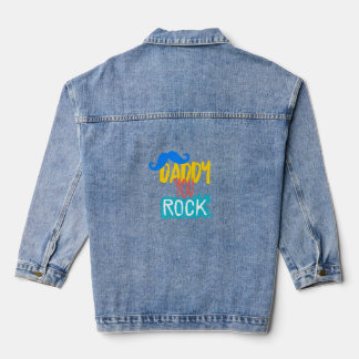 パパ・ユー・ロック デニムジャケット