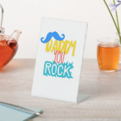 パパ・ユー・ロック 台座サイン (インサイチュ)