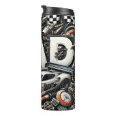 パパ:レース、車、整備士の夢 タンブラー (回転右)