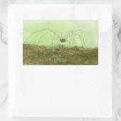 パパ・ロング・レッグ 長方形シール (バッグ)