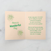 パパ – ワンダカッコいいード カード (内部)