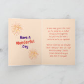 パパ - ワン クール デュード カード (内部)