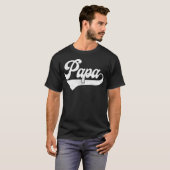 パパ ヴィンテージ レトロ 父の日 お父さん用 Tシャツ (正面フル)