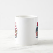 パパ、万物のフィクサー – 愛国大工 コーヒーマグカップ (中央)