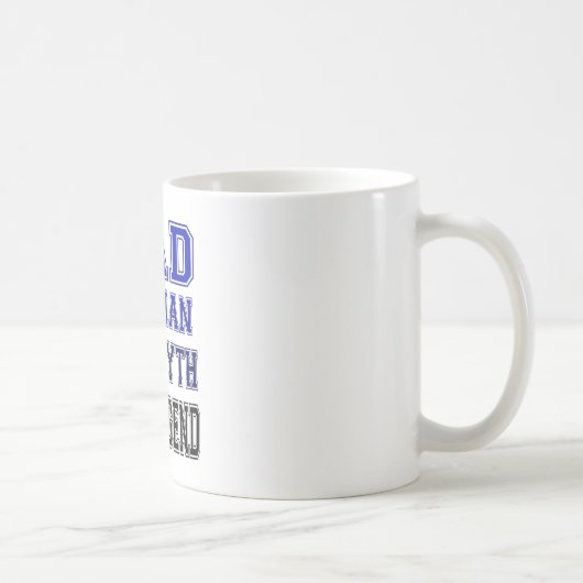 パパ、人、神話、伝説 コーヒーマグカップ (右)