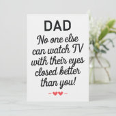 パパ 他の誰にも目を閉じてテレビを見ることはできない シーズンカード (スタンド正面)