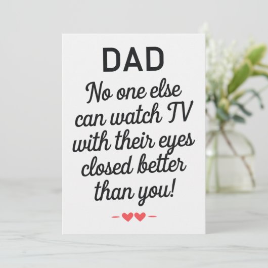 パパ 他の誰も目を閉じてテレビを見ることはできない シーズンカード (スタンド正面)