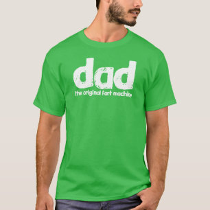 パパ-元の屁機械 Tシャツ