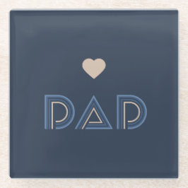 パパ、名誉の柱 ガラスコースター