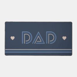 パパ、名誉の柱(ストライプ) デスクマット