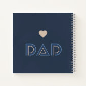 パパ、名誉の柱 ノートブック (裏面)