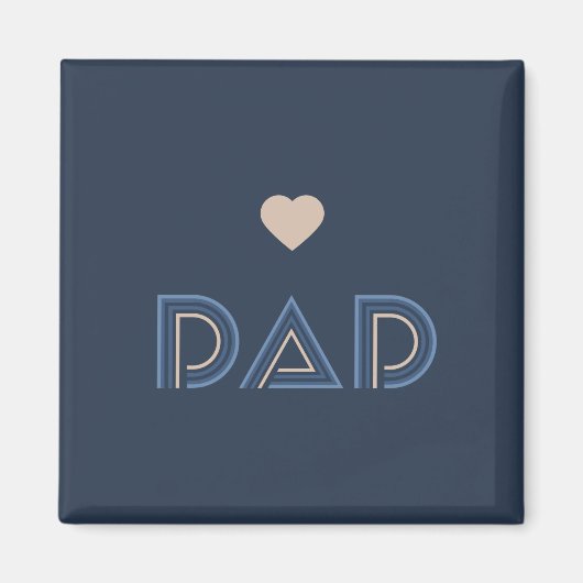 パパ、名誉の柱 マグネット (正面)