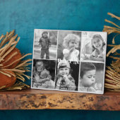 パパ、大好きよ！名前のフォトコラージュ フォトプラーク (側面)