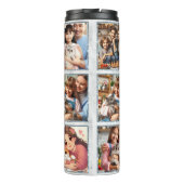 パパ:家族、愛、思い出グレー タンブラー (裏面)