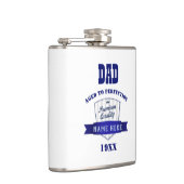 パパ – 年生まれ誕生日ギフト – 完璧に熟成 フラスク (右)