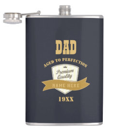 パパ – 年生まれ誕生日ギフト – 完璧に熟成 フラスク