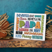 パパ：強さと愛の遺産 フォトプラーク (側面)