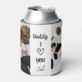 パパ、愛してる | 写真パーソナライズされたクーラーボックス 缶クーラー (缶正面)
