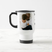 パパ、愛してる | 写真パーソナライズされたタンブラー トラベルマグ (左)