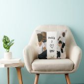 パパ、愛してる | 写真パーソナライズされた枕 クッション (椅子)