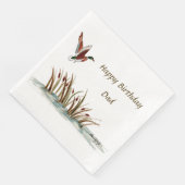 パパ、感謝していカタイルの上のマラード、メモリ#604a (コーナー)