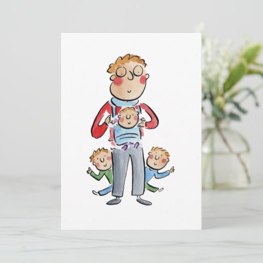 パパ 招待状 (スタンド正面)