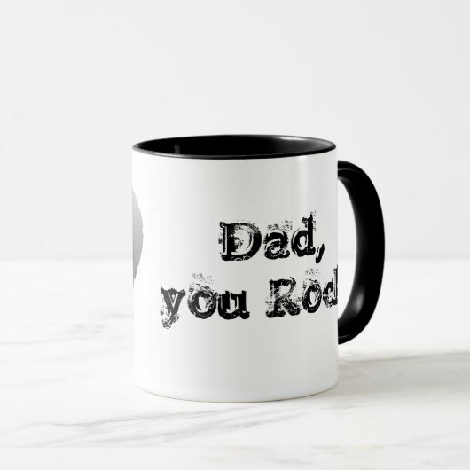 パパ、揺れます マグカップ (正面右)