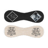 パパ、最初の抱き合いが待ち遠しい 野球ボール (パネル)