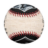 パパ、最初の抱き合いが待ち遠しい 野球ボール (裏面)