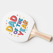 パパ – 父おもしろいの日贈り物 卓球ラケット (横)