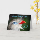 パパ/父の幸せな日 – バ色彩の鮮やかッド カード (黄色い花)