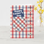 パパ、父の日のグリーティングカード、ハッピー父の カード (黄色い花)